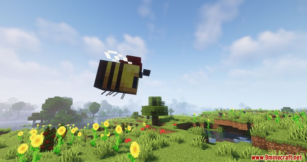 Carrier Bees Mod 1.16.5 (New Bee Types Added Into The Game) 13