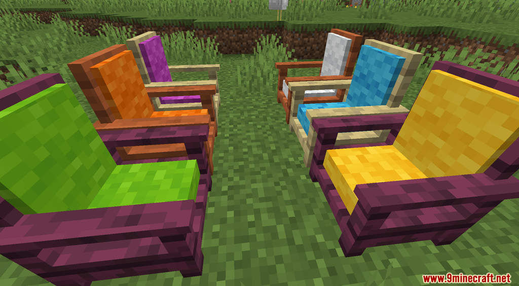 Chairs Data Pack (1.19.4, 1.18.2) - House Decoration 7