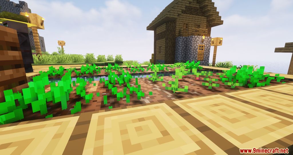 Crops 3D Resource Pack (1.19.4, 1.18.2) - Texture Pack 2