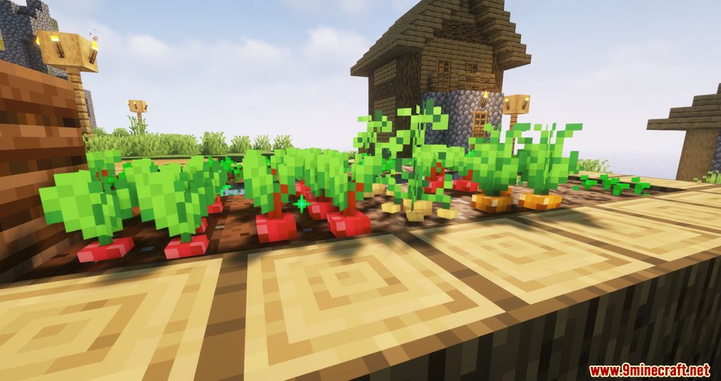 Crops 3D Resource Pack (1.19.4, 1.18.2) - Texture Pack 3