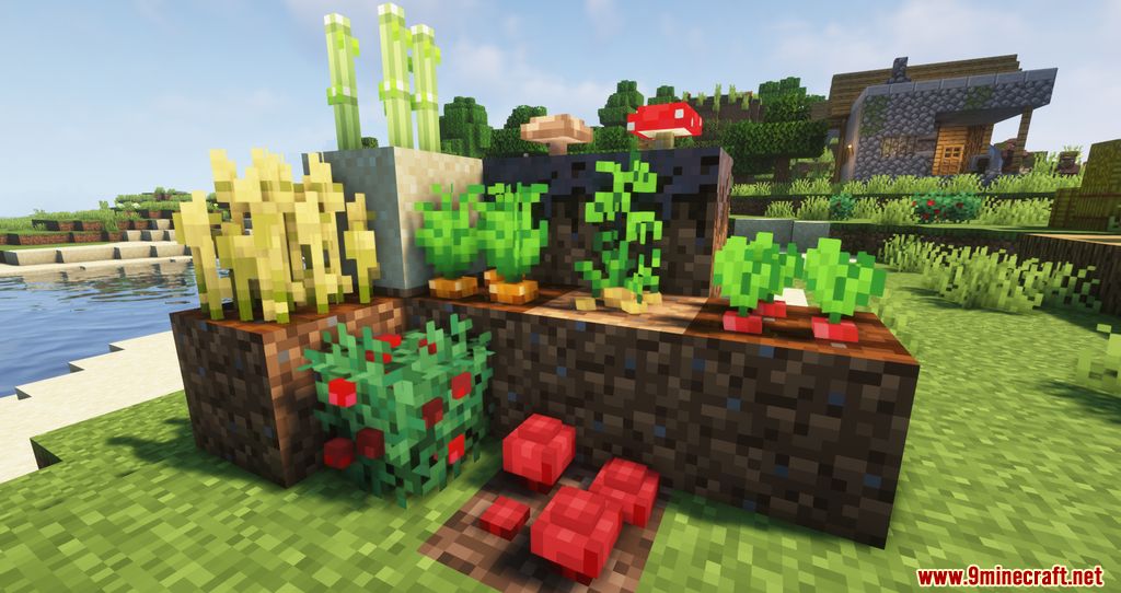 Crops 3D Resource Pack (1.19.4, 1.18.2) - Texture Pack 7