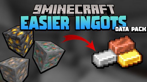 Easier Ingots Data Pack (1.19.3, 1.18.2) – Auto Smelt Thumbnail