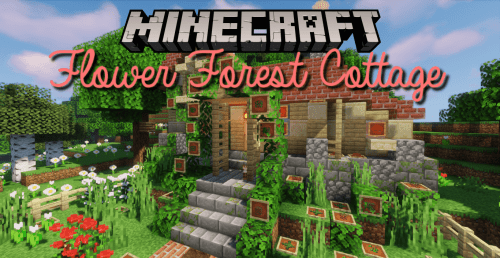 Flower Forest Cottage Map 1.17.1 for Minecraft Thumbnail