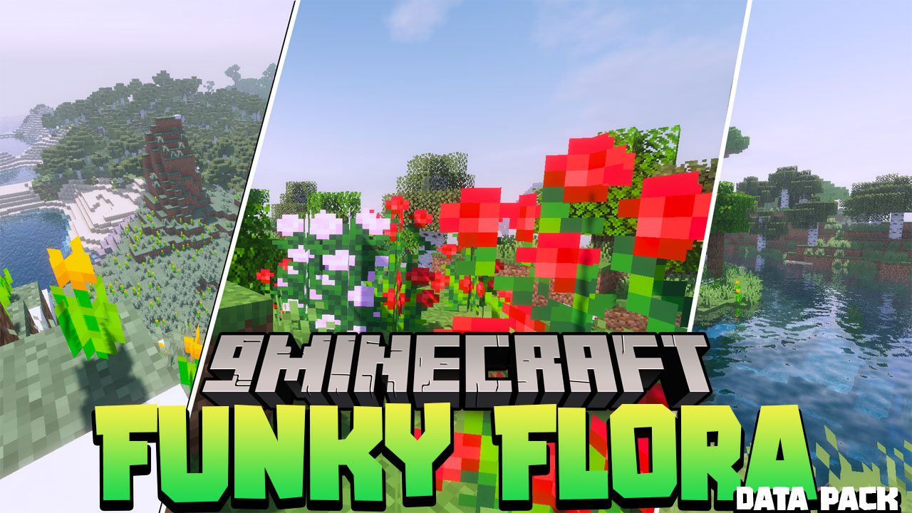 Funky Flora Data Pack (1.18.2, 1.17.1) - Botany Life 1