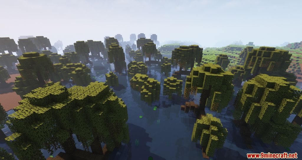 Mangrove Swamp Backport Mod 1.17.1, 1.16.5 (Swamp Biomes with Unique Creatures) 2