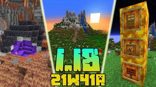 Minecraft 1.18 Snapshot 21w41a (New Cube Map) Thumbnail