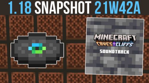 Minecraft 1.18 Snapshot 21w42a (New Otherside Music Disc) Thumbnail