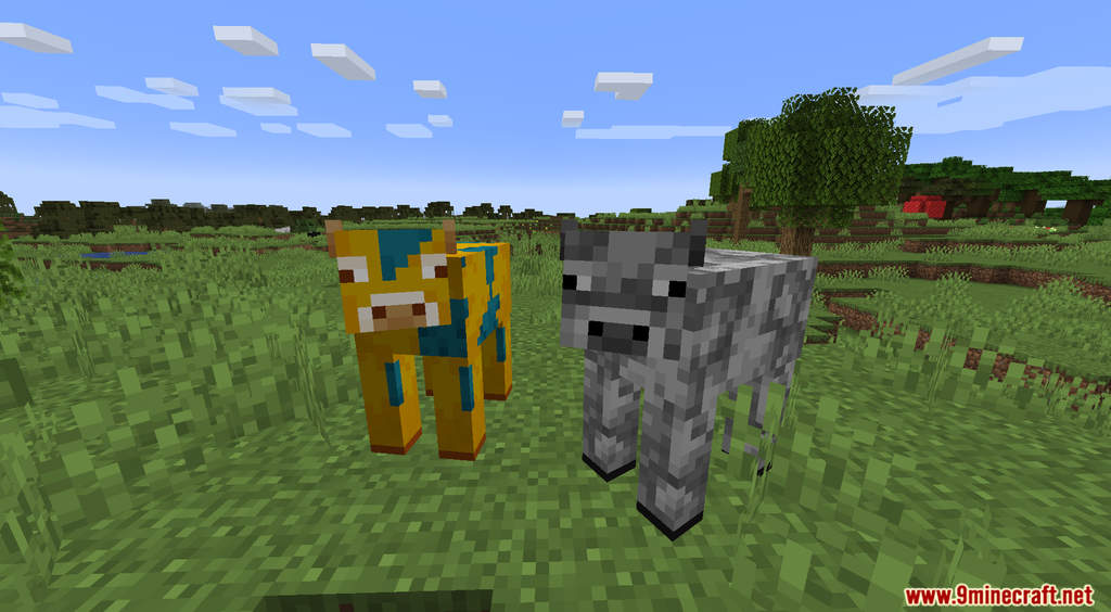 Minecraft But Cows Make Ore Not Milk Data Pack 1.17.1 (Resource Cows) 2