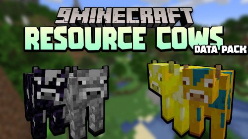 Minecraft But Cows Make Ore Not Milk Data Pack 1.17.1 (Resource Cows) Thumbnail