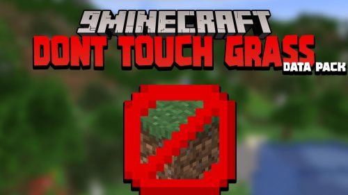 Minecraft But Don’t Touch The Grass Data Pack (1.18.2, 1.16.5) Thumbnail