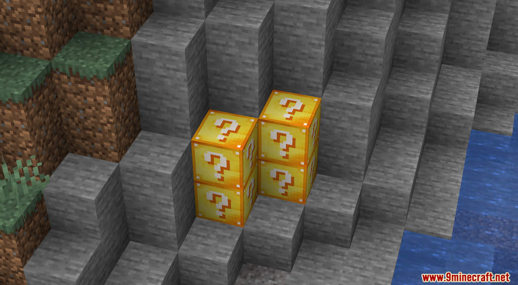 Minecraft But Ores Are Lucky Block Data Pack (1.19.3, 1.18.2) - Lucky Ore 3