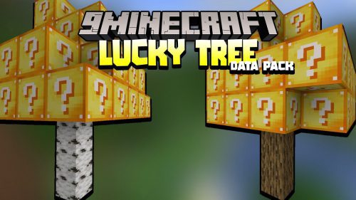 Minecraft But Trees Grow Lucky Block Data Pack 1.18.1, 1.17.1 (Lucky Tree) Thumbnail