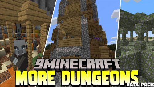 More Dungeons Data Pack 1.17.1 (Dungeons, Exploration) Thumbnail