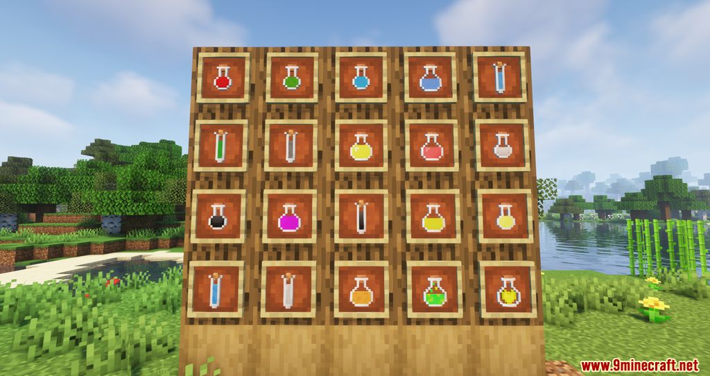 Potion Insanity Mod 1.16.5 (More Unique Potions added into the Game) 2