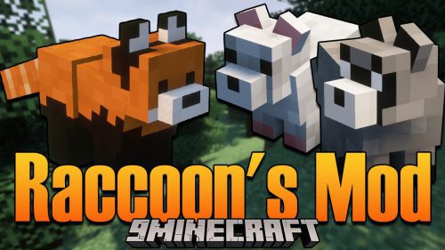 Raccoon’s Mod 1.16.5 (New Adorable Raccoon in the Game) Thumbnail