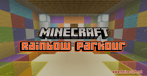 Rainbow Parkour Map 1.17.1 for Minecraft Thumbnail