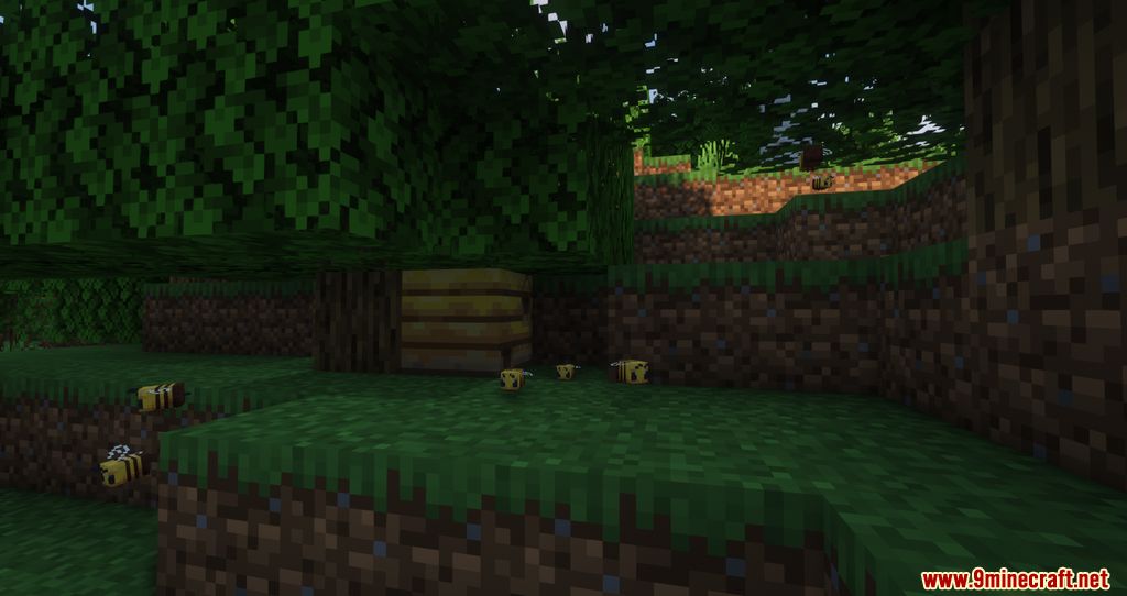 Realistic Bees Mod (1.21, 1.20.1) - Adding Realism to the Bees 9