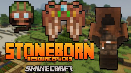 Stoneborn Resource Pack (1.20.6, 1.20.1) – Fantasy Texture Pack Thumbnail