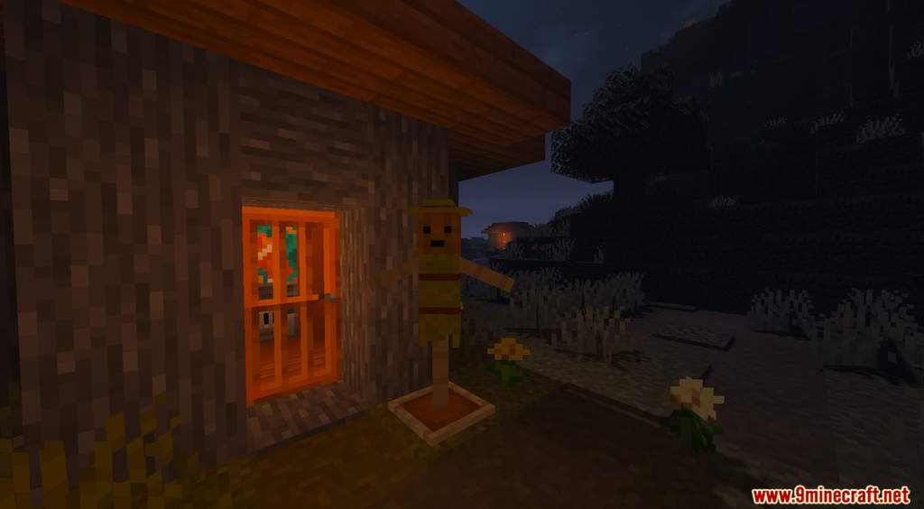 Scarecrow Data Pack 1.17.1 (Halloween Decoration) 6