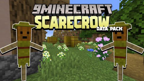 Scarecrow Data Pack 1.17.1 (Halloween Decoration) Thumbnail