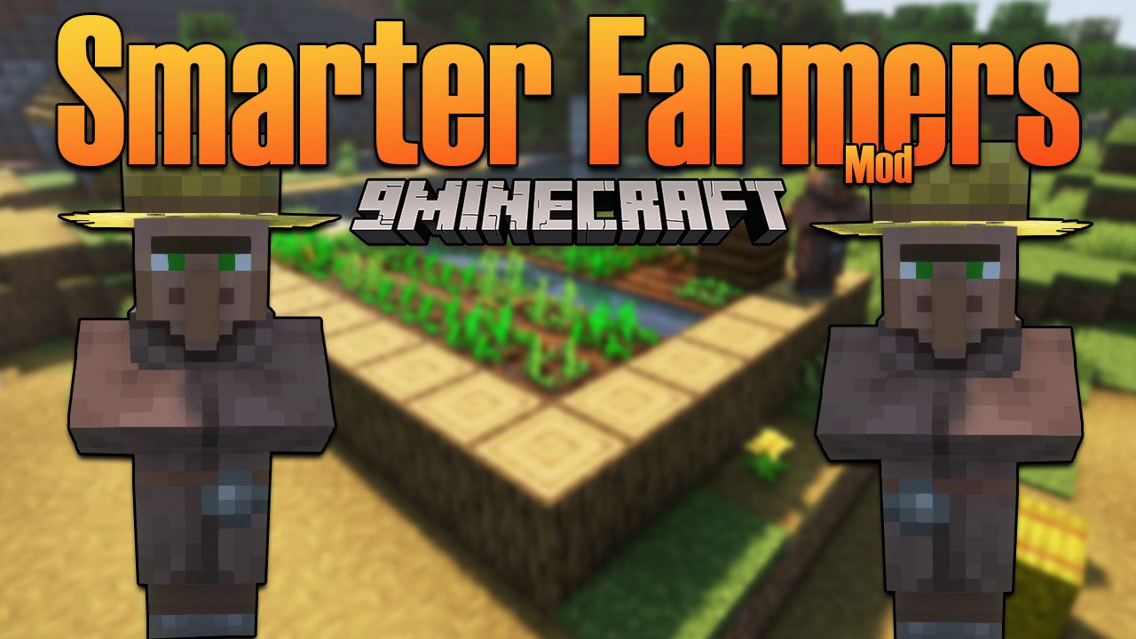 Smarter Farmers Mod (1.20.4, 1.19.4) - Improve Villager's AI 1