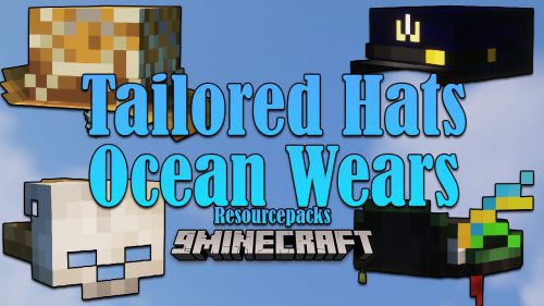 Tailored Hats – Ocean Wears Resource Pack (1.20.6, 1.20.1) – Texture Pack Thumbnail