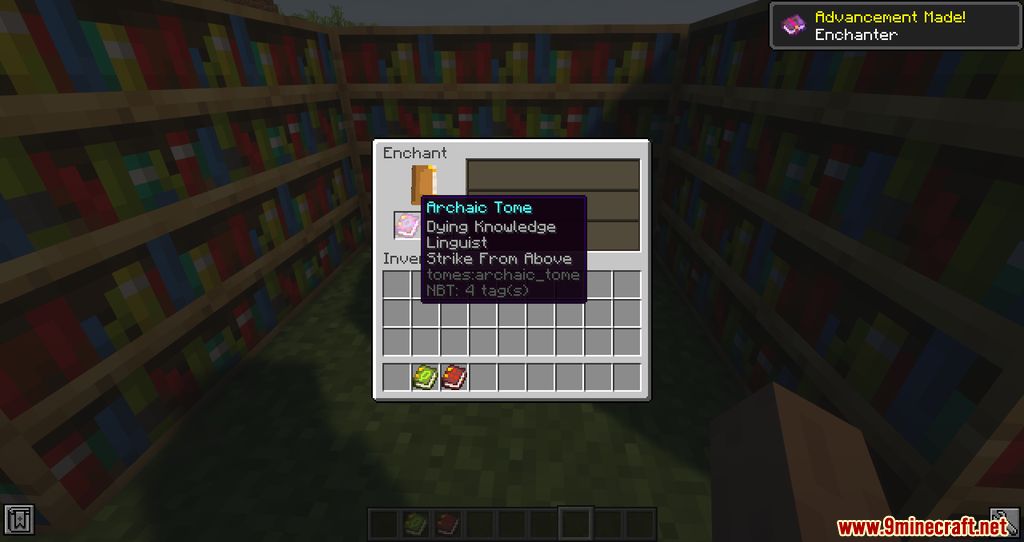 Tomes Mod 1.16.5 (Spelling Books to Enhance Combat) 3