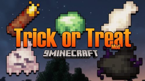 Trick or Treat Mod 1.17.1, 1.16.5 (Halloween Inspired Monsters) Thumbnail