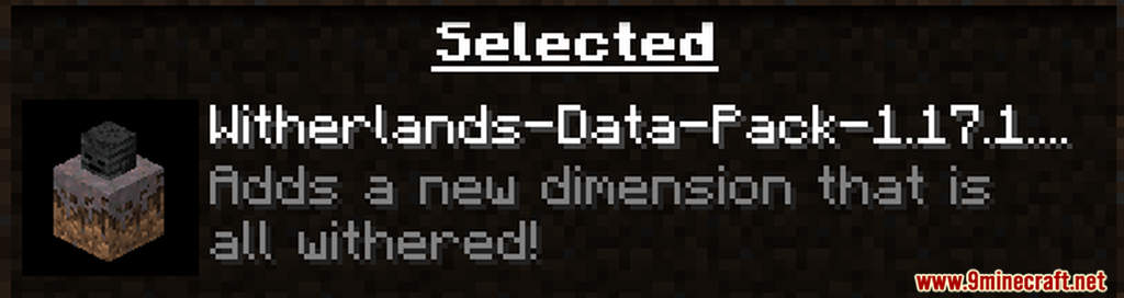 Witherlands Data Pack (1.17.1) - Barren Wastlands! 11