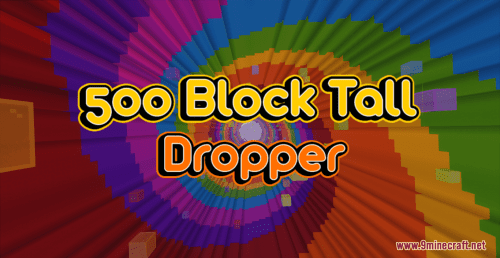 500 Block Tall Dropper Map 1.17.1 for Minecraft Thumbnail