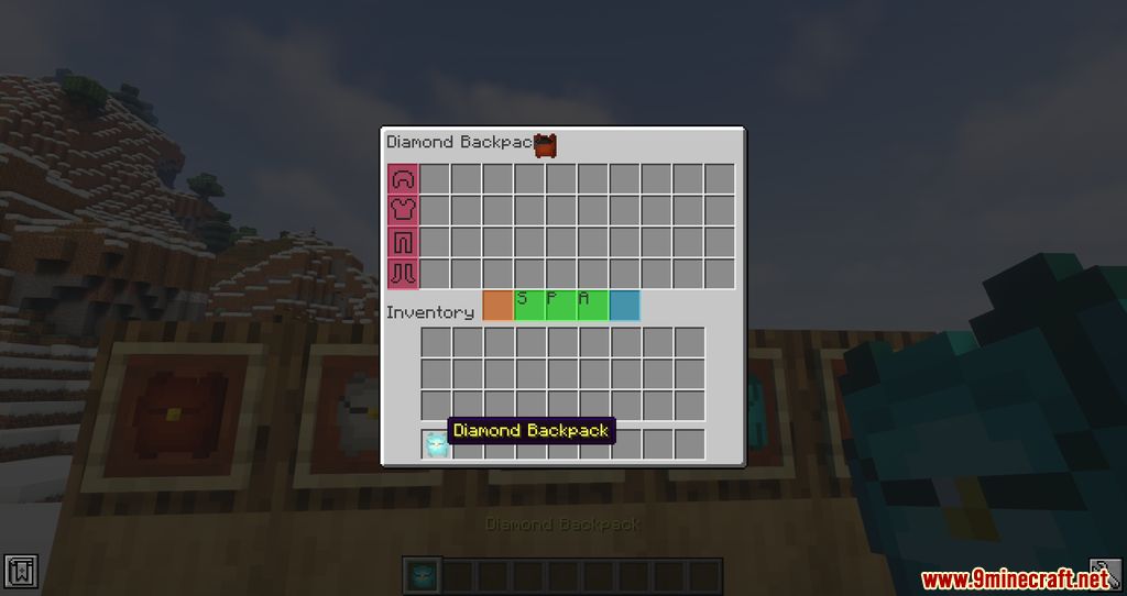 Project: Backpacks Mod (1.17.1, 1.16.5) - More Inventory Space 6