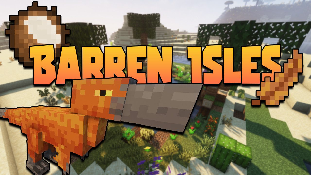 Barren Isles Mod 1.17.1 (Ancient Creatures) 1