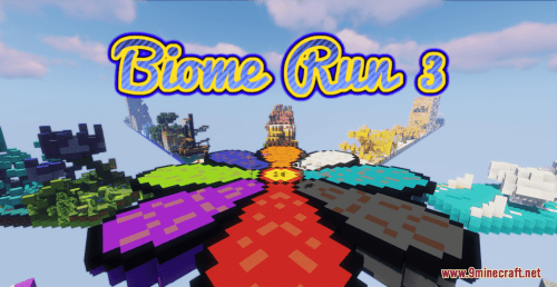 Biome Run 3 Map 1.17.1 for Minecraft Thumbnail