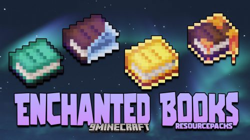 Enchanted Books Resource Pack (1.20.2, 1.19.4) – Texture Pack Thumbnail