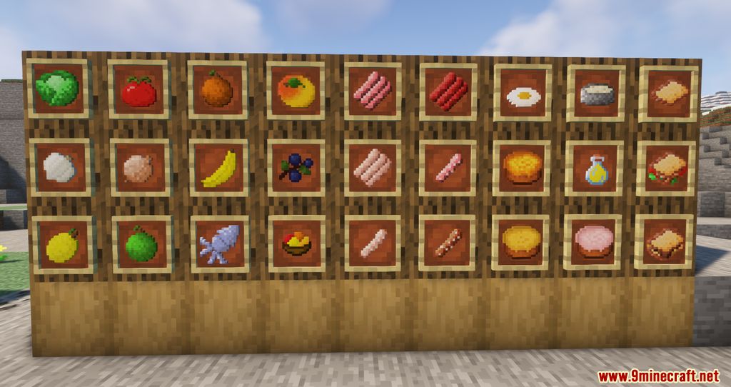 Foodables Mod (1.20.1, 1.19.4) - More Edibles Added 2