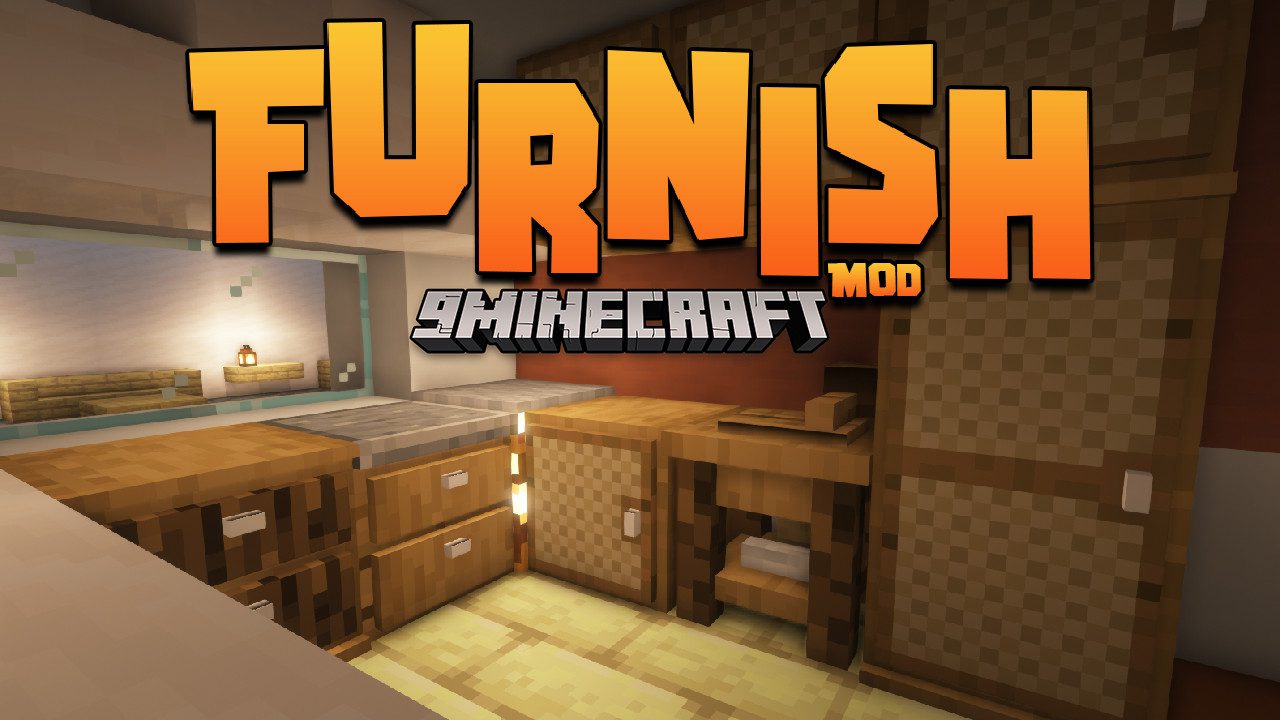 Furnish Mod (1.20.1, 1.19.3) - Furniture and Utility Blocks 1