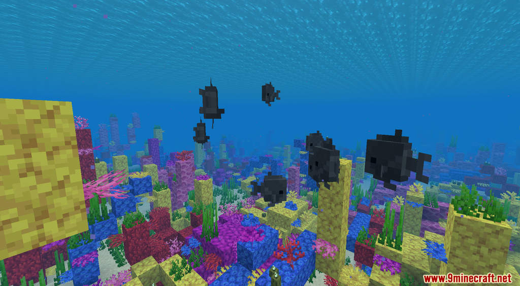 Hostile Sharks Data Pack 1.18.1, 1.17.1 (Sea Creature) 2