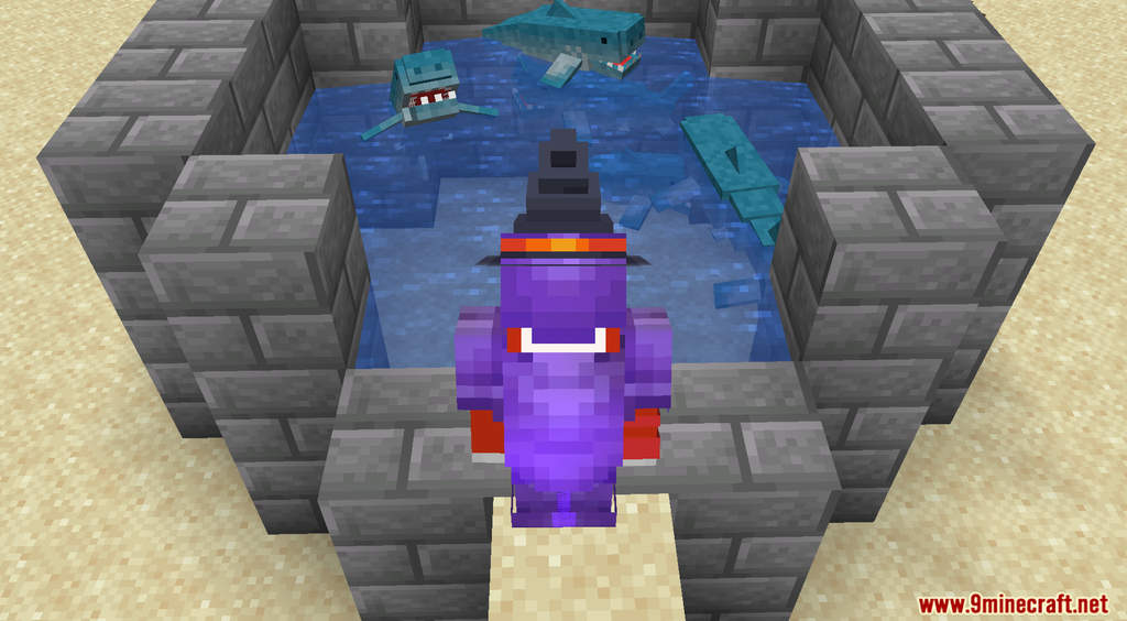 Hostile Sharks Data Pack 1.18.1, 1.17.1 (Sea Creature) 7