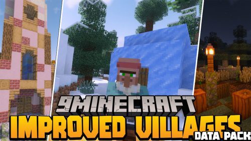 Improved Villages Data Pack 1.16.5, 1.15.2 (Better Villages) Thumbnail