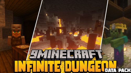 Infinite Dungeon Data Pack 1.18.1, 1.17.1 (Dungeon Crawling) Thumbnail