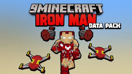 Iron Man Data Pack (1.20.6, 1.20.1) – Become Iron Man! Thumbnail