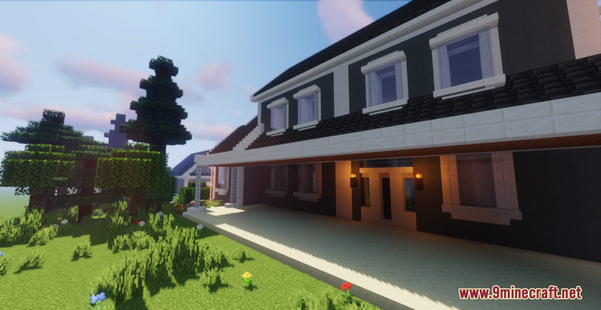 Large Suburban House Map (1.21.1, 1.20.1) - Live With Style 11