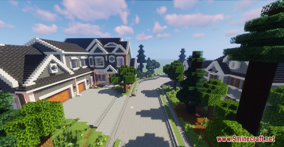 Large Suburban House Map (1.21.1, 1.20.1) - Live With Style 7