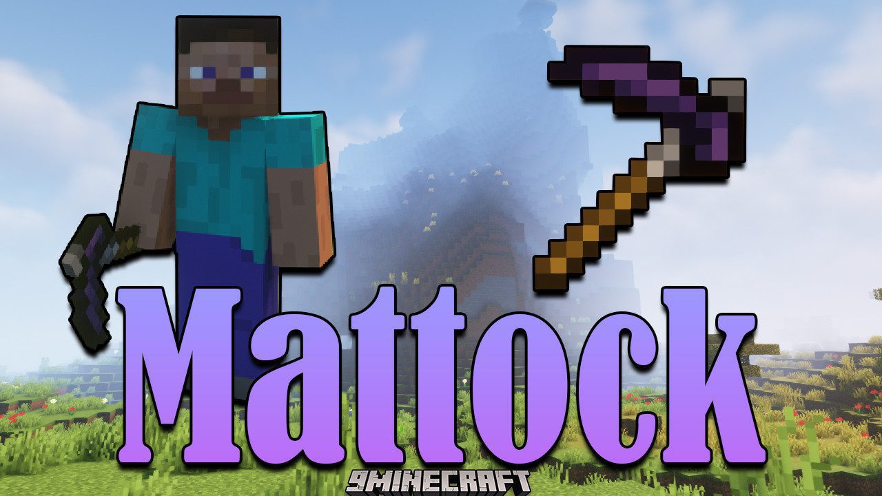 Mattock Mod (1.20.4, 1.18.1) - Jack of all Trade Tool 1