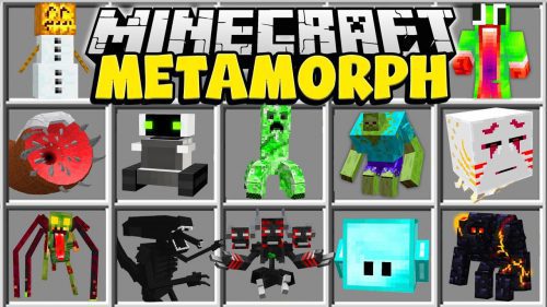 MetaMorph Mod (1.12.2, 1.11.2) – Morph into Vanilla Mobs Thumbnail