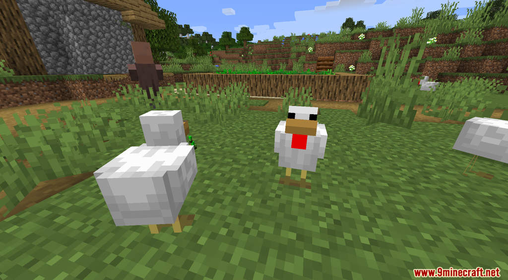 Minecraft But Chickens Are OP Data Pack (1.20.6, 1.20.1) - OP Chicken 2