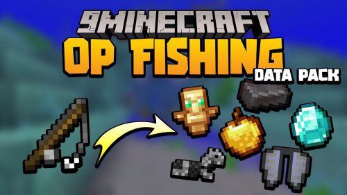Minecraft But Fishing Is OP Data Pack (1.19.3, 1.18.2) Thumbnail