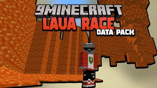 Minecraft But Lava Is Chasing You Data Pack 1.17.1 (Lava Race) Thumbnail