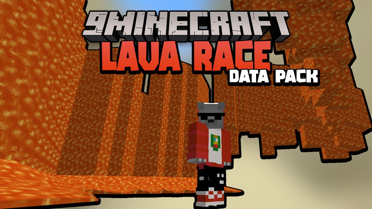 Minecraft But Lava Is Chasing You Data Pack 1.17.1 (Lava Race) 1