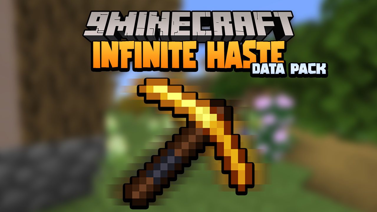 Minecraft But You Have Infinite Haste Data Pack (1.18.1, 1.17.1) - Unlimited Haste Effect 1